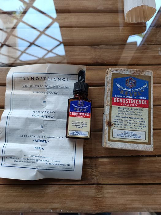 Raridade, colleccao"Genostricnol-gotas"