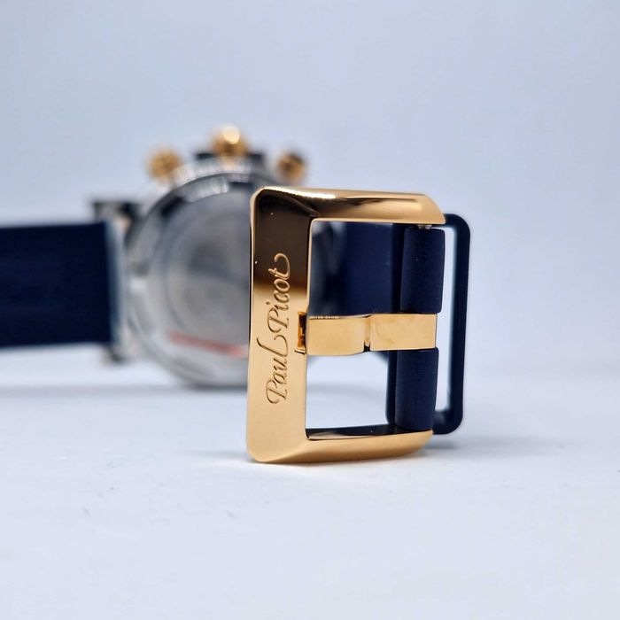 Акція Paul Picot Yachtman III Chronograph P1127. сталь золото