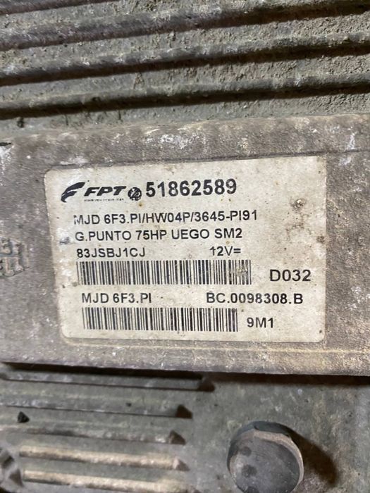 Блок керування двигуном Fiat Grande Punto 1.3 JTD 51862589