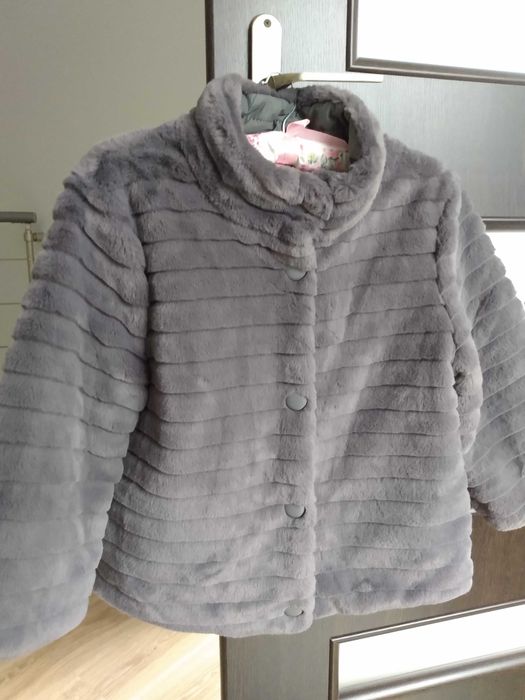 Dwustronna kurtka damska+ futerko