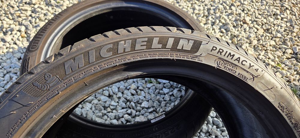 4 opony Michelin 225/40/18 Primacy 4 ,Continental ContisportContact 5