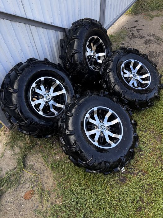 Диски + резина R12 4/110 Yamaha Grizzly