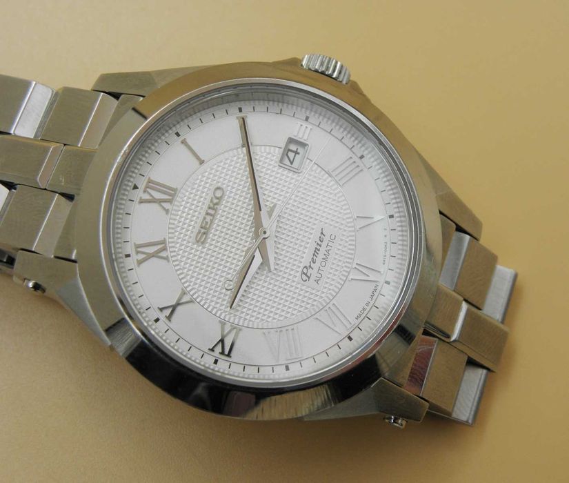Механічний годинник Seiko Premier Automatic Cal 6R15В 3D браслет