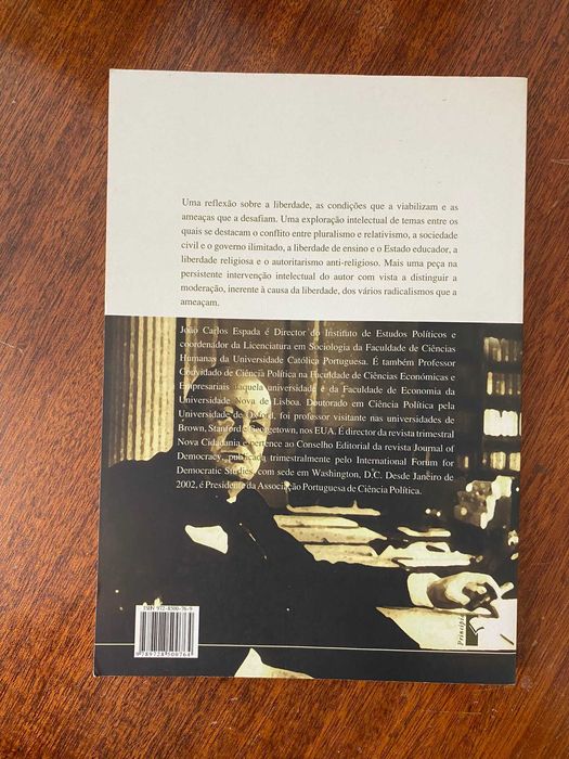 Ensaios Sobre a Liberdade - João Carlos Espada