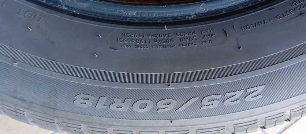 Kankook kinergy 4S. 225/60/18 rok 23