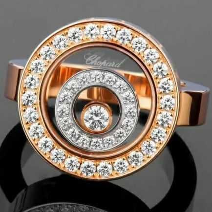 Кольцо CHOPARD HAPPY Diamonds