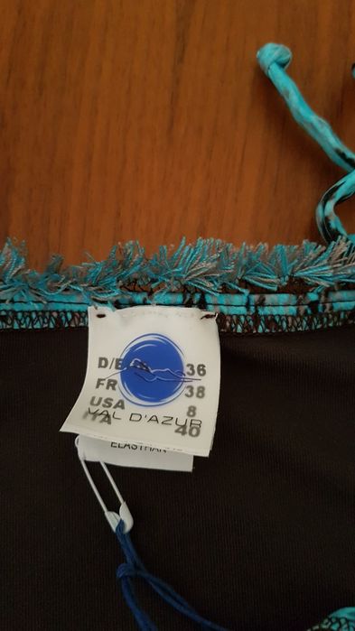 S 36 Val D'azur Valmer dół od bikini majtki strój kąpielowy dwuczęścio