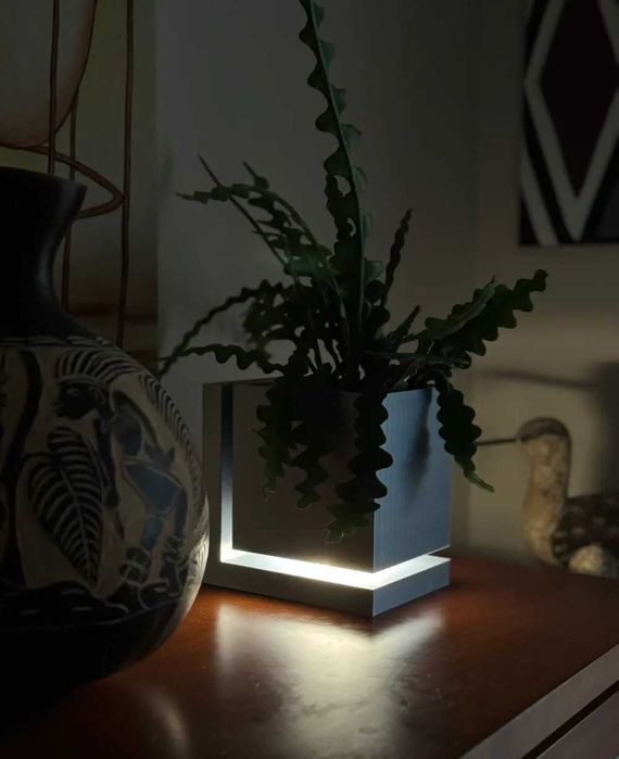 Vaso com Led Moderno para Interior de casa