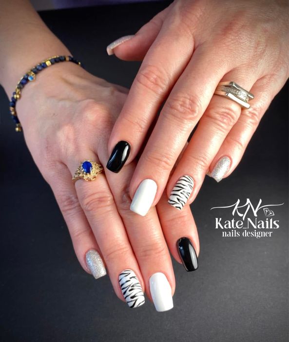 Paznokcie żelowe hybrydowe pedicure manicure