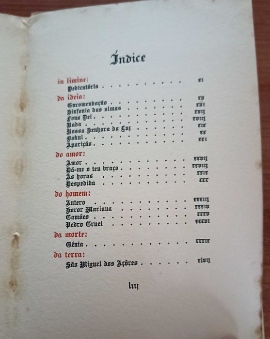 Livro d'horas, Felix Horta 1ª Edição (1938)