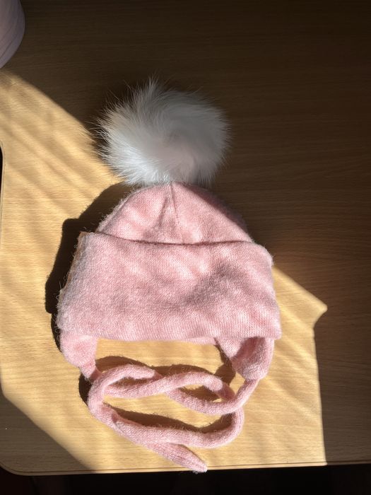 Зимова дитяча шапочка 40-42р