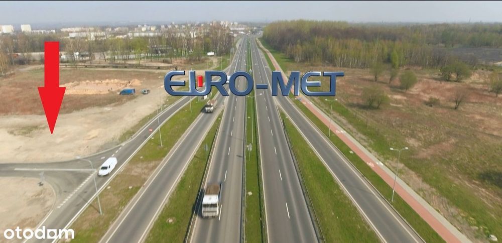 Wynajmę działkę 2500 m2 w Rudzie Śląskiej trasa N-S / 3,68 zł/m2