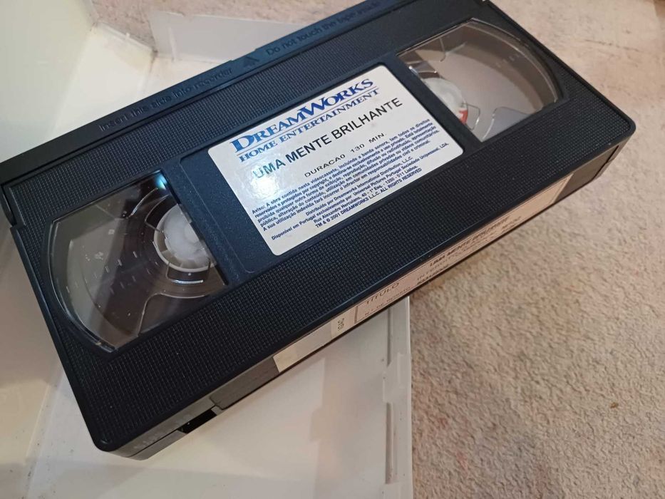 VHS Uma mente brilhante, c Russell Crowe, Ed Harris, Jennifer Connelly