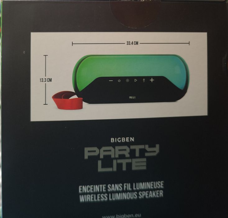 Big Ben (PARTYBLITE2 Coluna de Festa Com Microfone sem Fio)