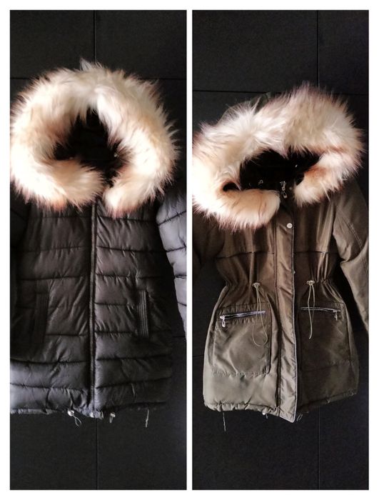 Dwustronna kurtka parka 36