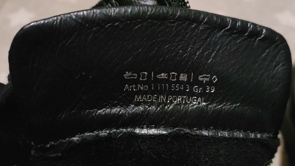 Шкіряні черевики oxmox