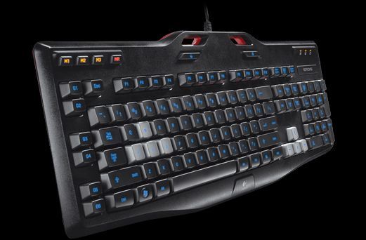 LED МЕМБРАННА Клавиатура Logitech Gaming Keyboard G105 RUS USB blac