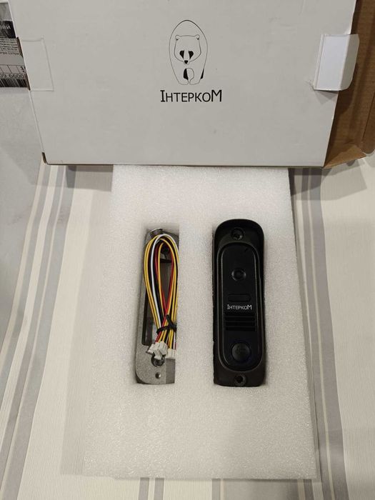 Панель відеодомовону інтерком, Камера домофон Intercom IM-10 Black