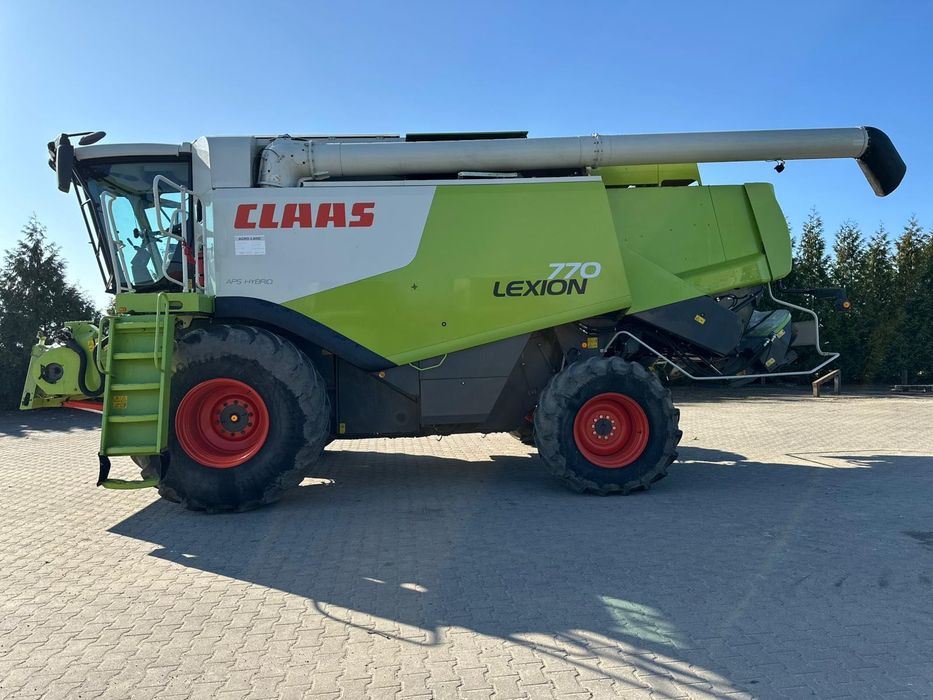 Kombajn Claas Lexion 770 z Vario 930 nowy bęben i klepisko
