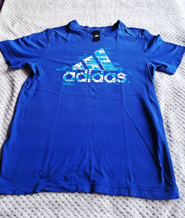 Bluzka T-shirt chłopięcy Adidas r. 146-152cm