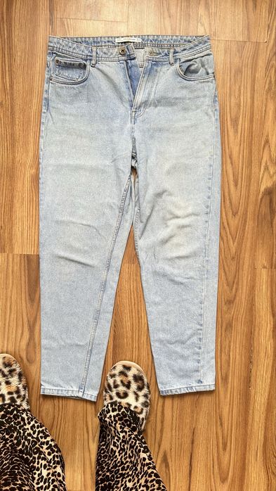 Джинси на високій посадці розміри від S до XL