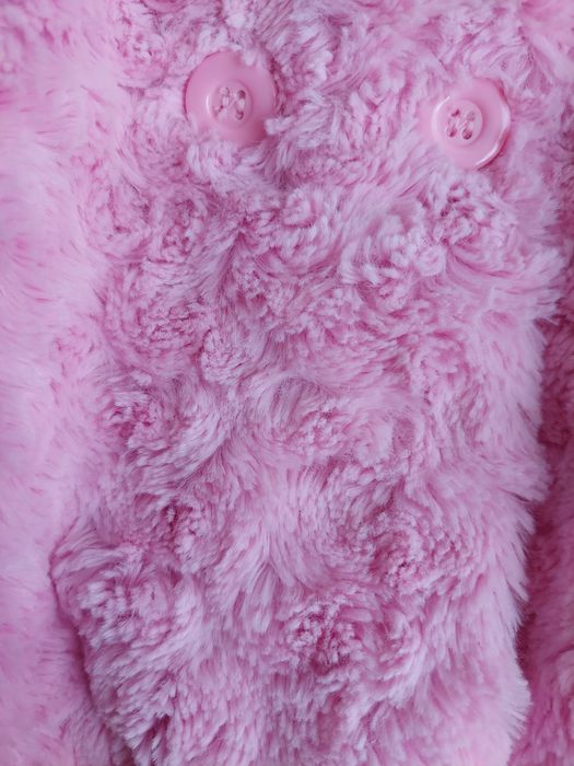 Płaszczyk futerko na wiosnę rozm 80