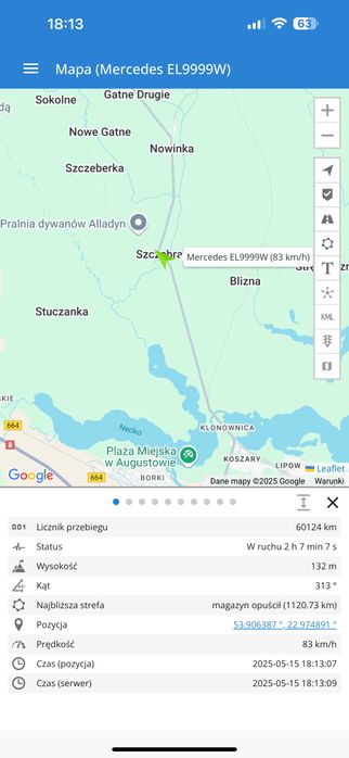 Lokalizator GPS do samochodu OBD 4G LTE z aplikacją SIM EU Świat