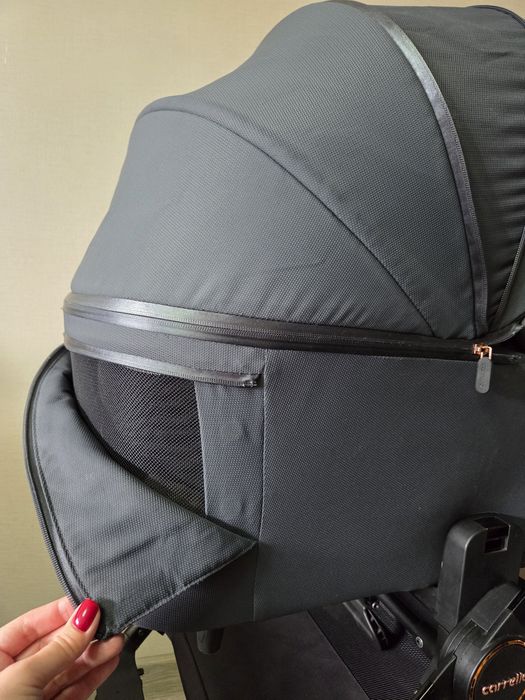 Візок Carrello Ultra 2в1 — стан нового ! Люлька та прогулянка/ прогулянковий блок  (Graphite Grey)