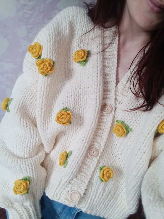 Кардиган ручної роботи