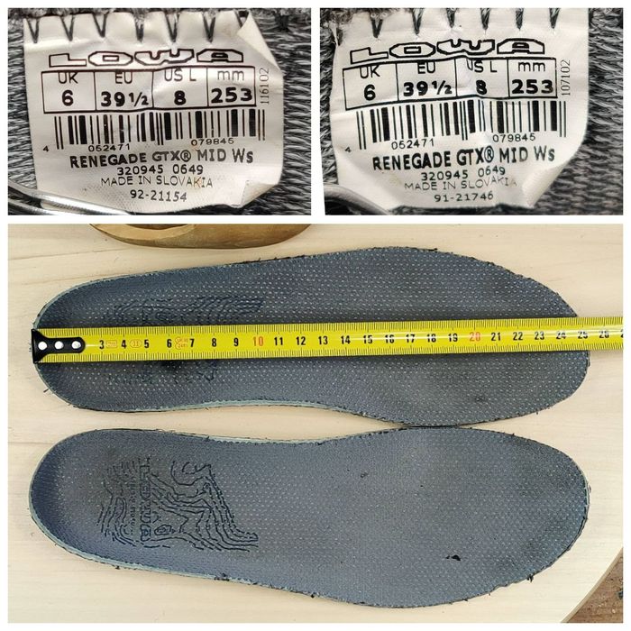 Buty r.39,5 Lowa Renegade GTX Mid damskie trekkingowe