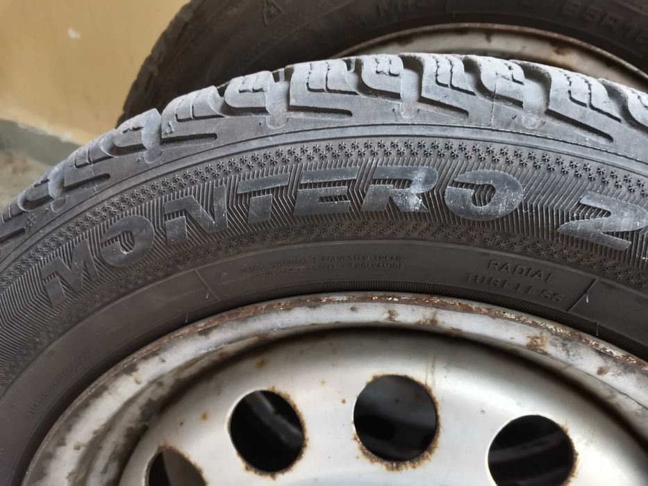 Koła do Mini Cooper r50 na felgach stalowych, zimowe