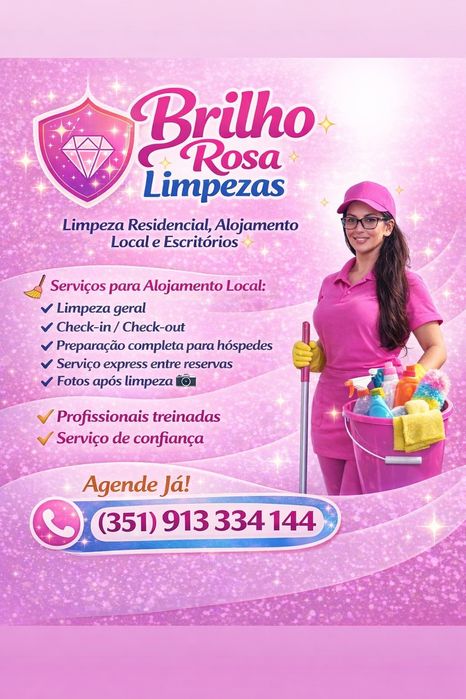 Brilho Rosa servicos de limpeza