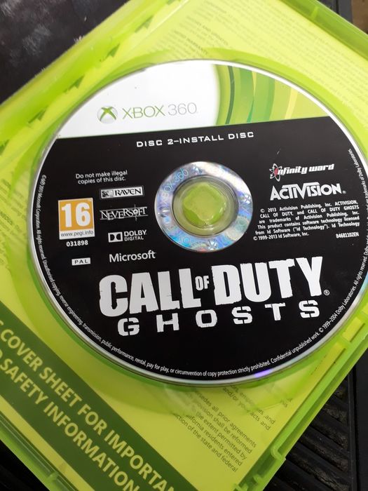 Диск на Xbox-360 .