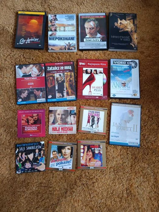 płyty DVD 40 szt filmów