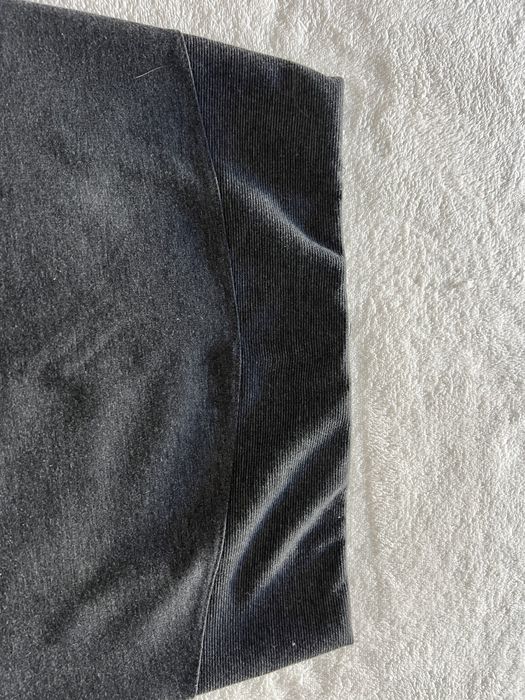 Saia justa cinzenta Bershka