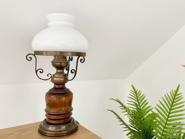 Lampa stojąca, na biurkowa