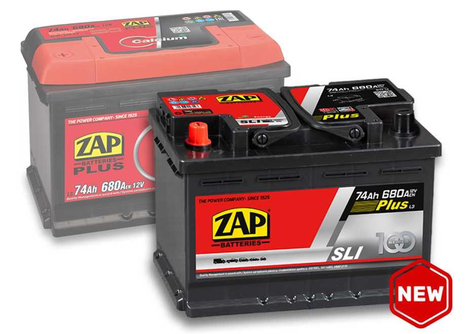 Akumulator ZAP 12V 74Ah 680A / Nowy Model / Producent / Wysyłka