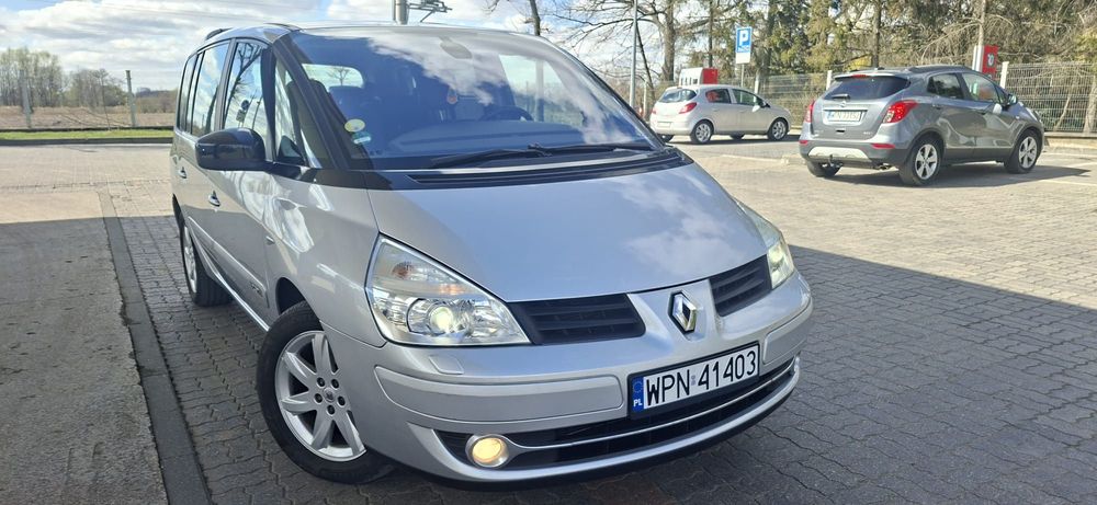 Renault Espace Lift 2.0T 170KM 7 Foteli Klima Alu Navi Serwis Super Stan