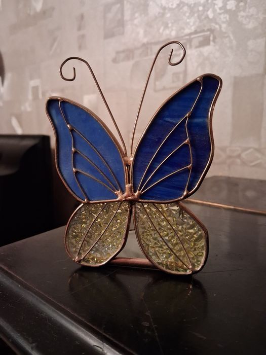Вітраж світильник Метелик