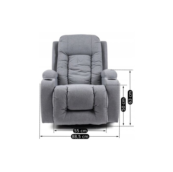 Масажне крісло реклайнер Mebel Elit BOX  массажное кресло реклайнер