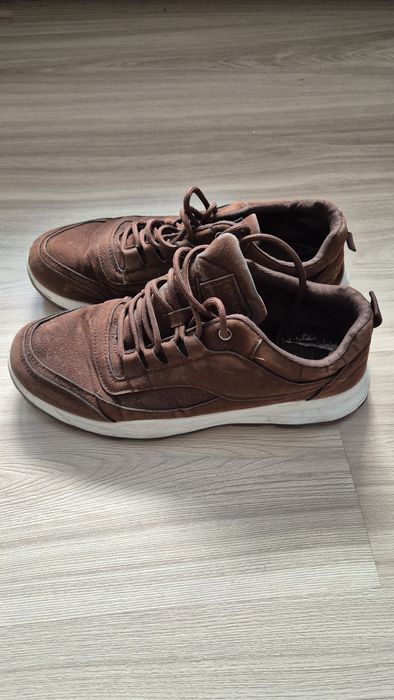 Buty meskie brązowe