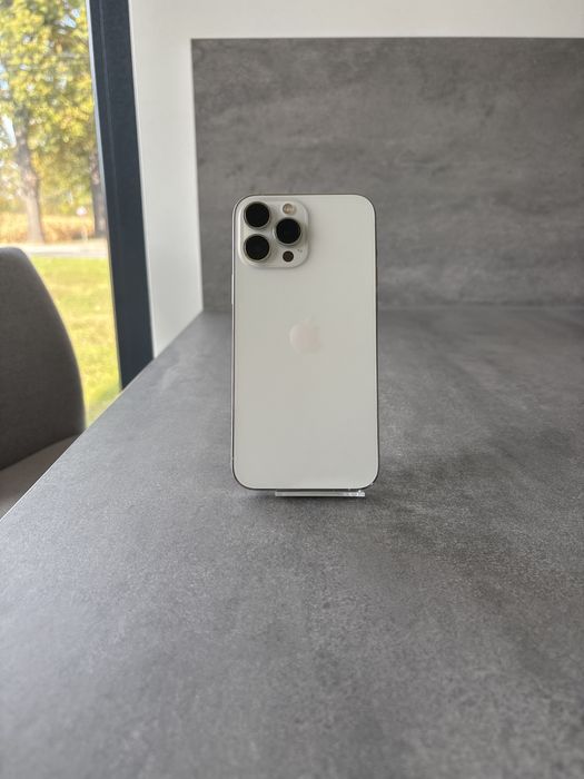 iPhone 13 PRO MAX SILVER 256 | 100% BATERII | GWARANCJA | Zadbany | JAK NOWY | Okazja |