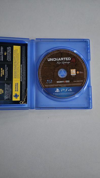 Uncharted 4 Kres Złodzieja gra PS 4 5