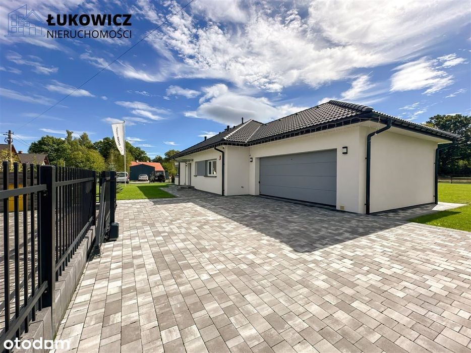 Nowoczesny dom parterowy na działce 1528 m2!