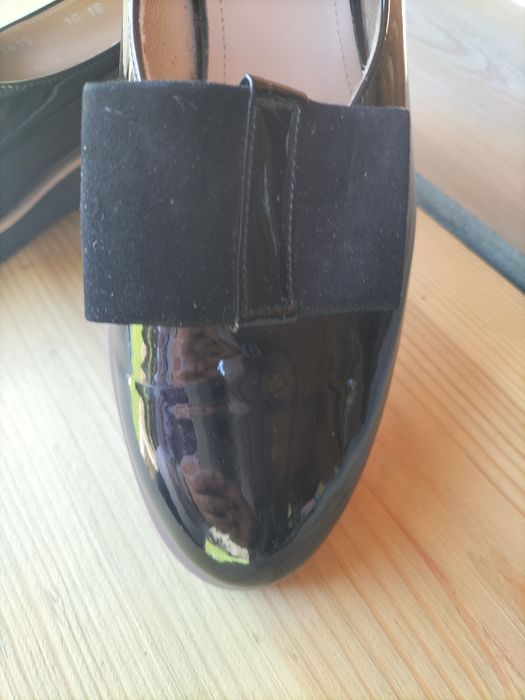Buty damskie, nowe lakierowane mokasyny , 36 Venezia