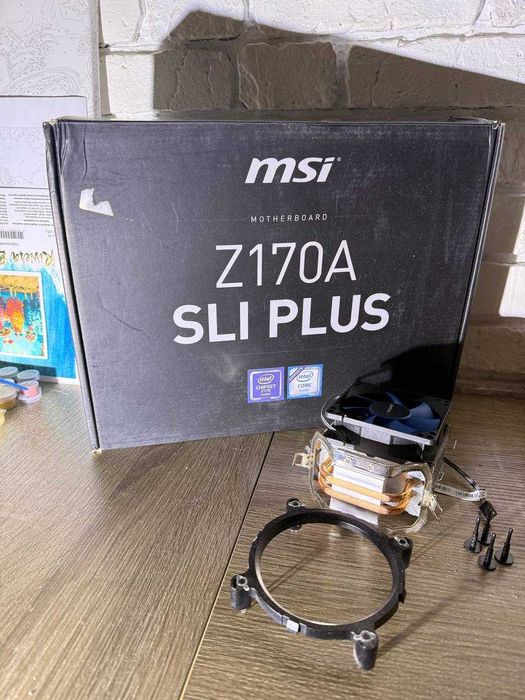 MSI Z170A SLI Plus + i5 6500 + DeepCool Iceedge Mini FS v2.0