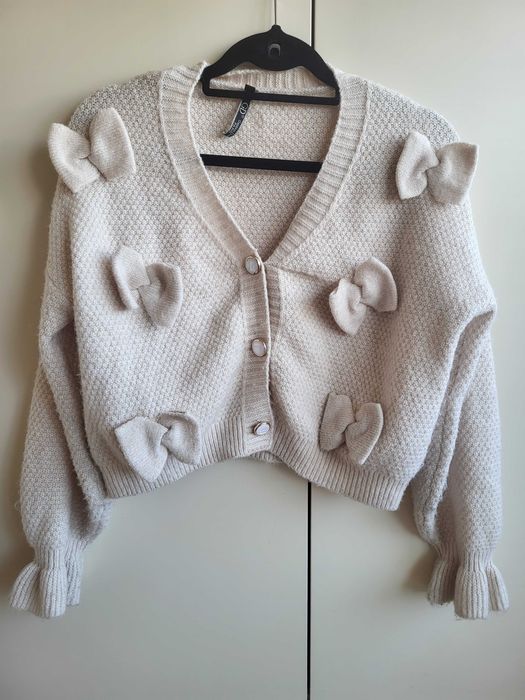 Casaco Beige com Laços - Golden Days Paris