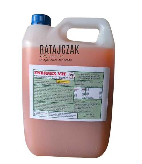 Gliceryna Enermix Vit betakaroten ketoza rozród brak apetytu bydło 5kg