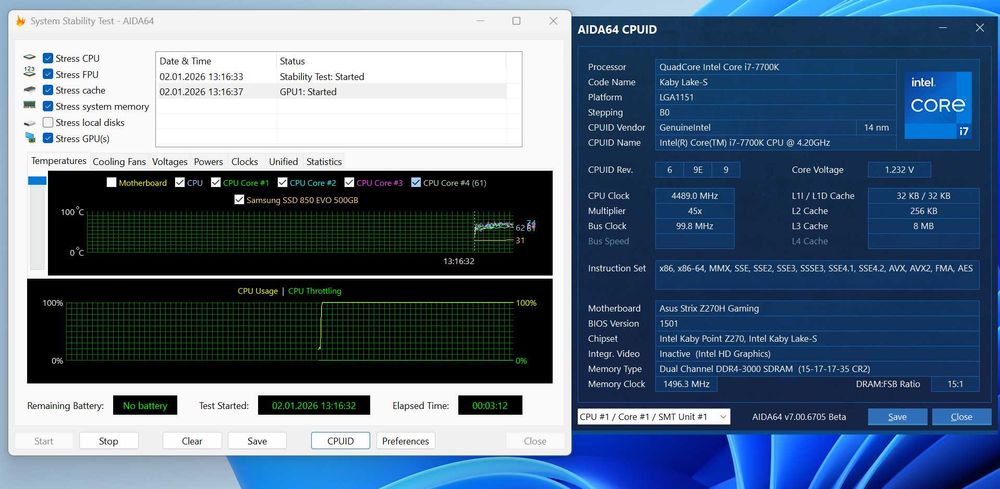 s1151 ТОП рівня ігрова материнка ASUS ROG STRIX Z270H Gaming. Trade-IN