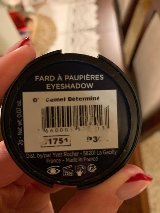 Yves Rocher pojedynczy brązowy cień do powiek 03 Camel determine nowy